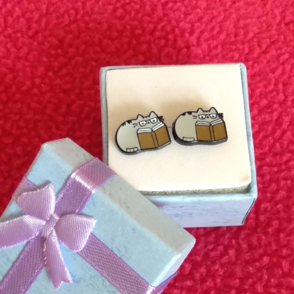 Pusheen Stud Earrings